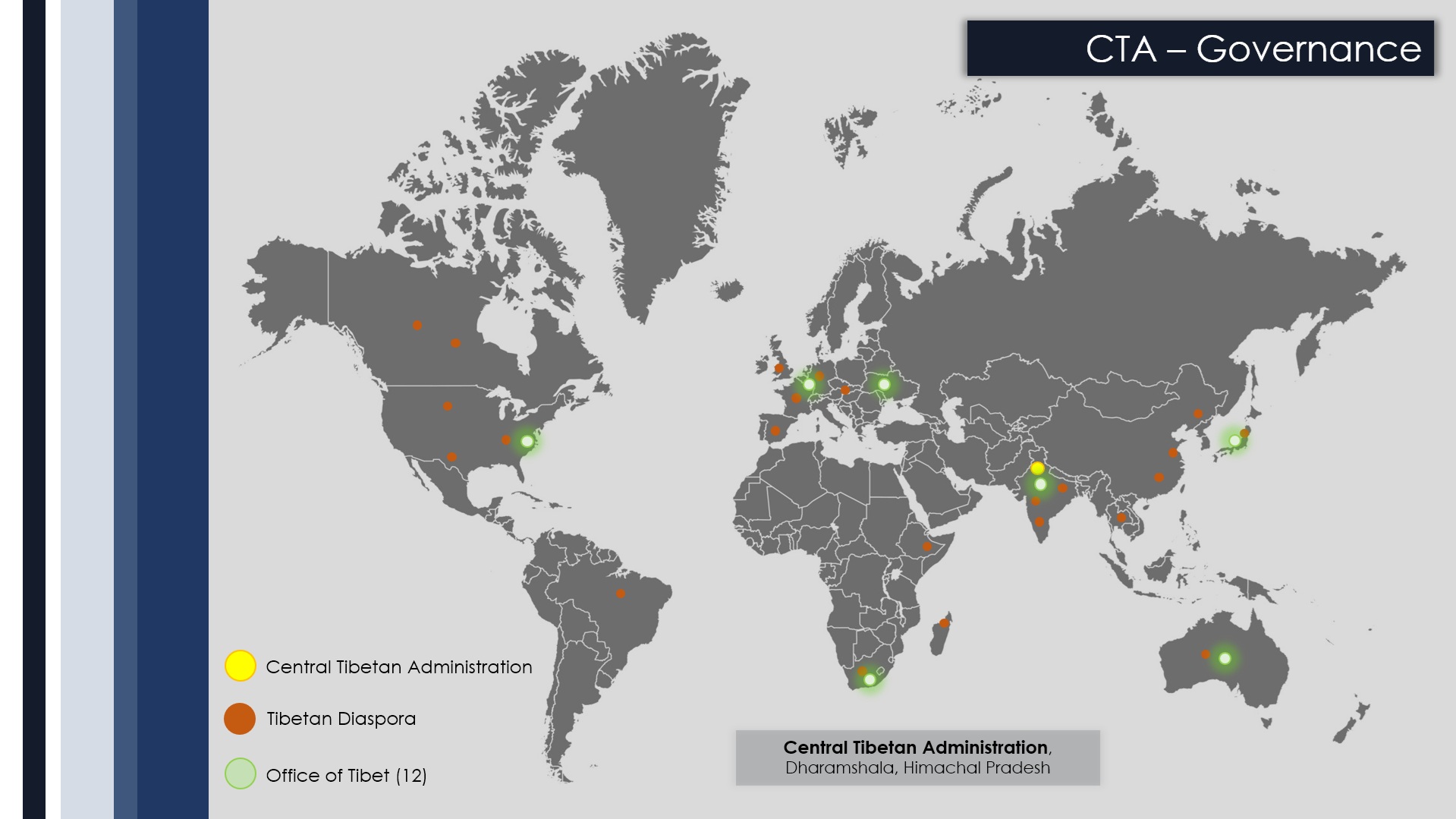 CTA governance global map