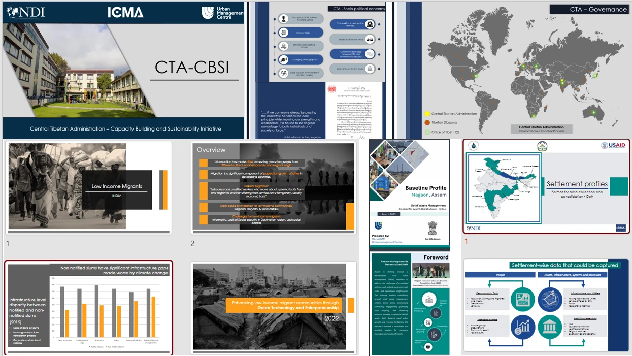 Strategic and urban management work